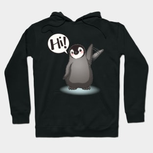 Happy emperor penguin chick Hoodie